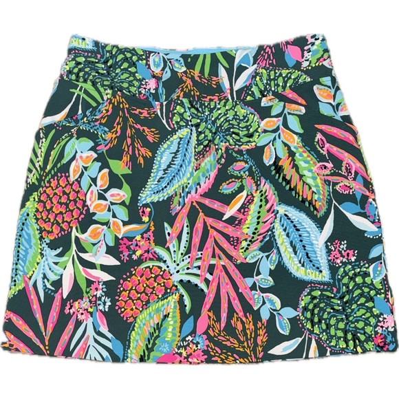 Lilly Pulitzer Pants - NWOT Lilly Pulitzer MONICA SKORT in Sunshine Jungle Luxletic Golf Sz 0